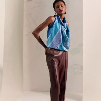 Nous Sommes Inseparables scarf 90 - Blue | Hermès Mainland China